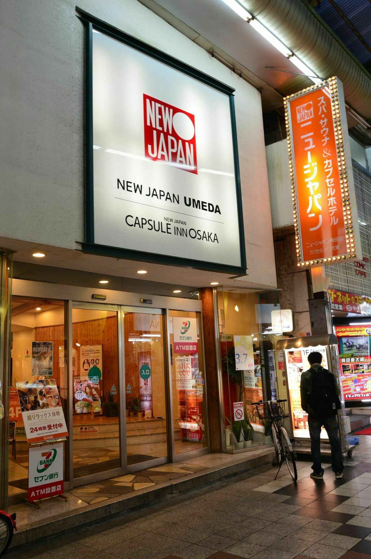 Capsule Inn Osaka - Caters To Men Exteriör bild